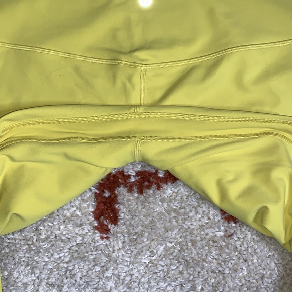 Lululemon-Sz 14- High Rise Double Lined Aligns- 28” Inseam- Soleil - Picture 11 of 14